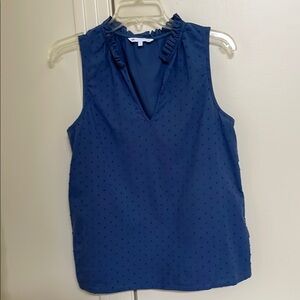 Southern Tide Blue Sleeveless Tank Top
